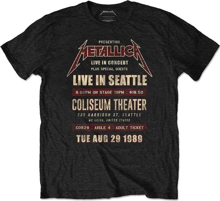 Metallica Seattle 89 (S)