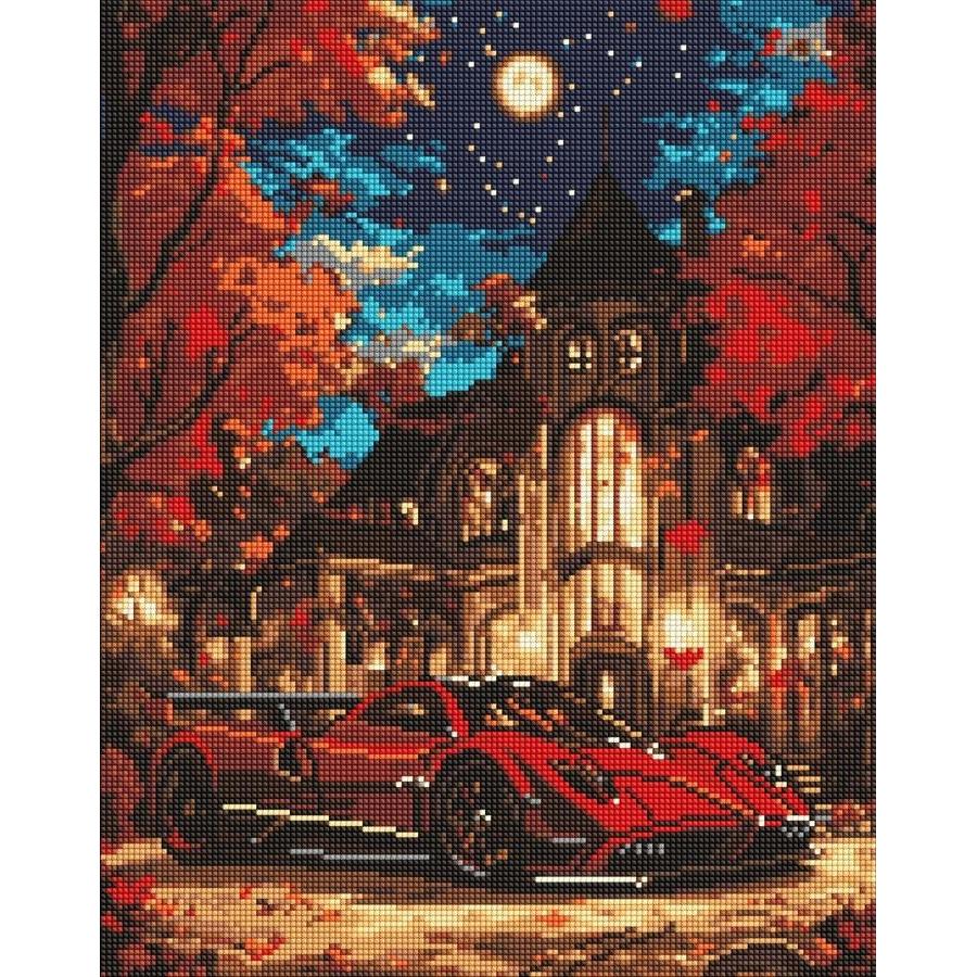 Ideyka Diamond Painting - Luxusleben mit Rahmen 40 x 50 cm (AMO8120)