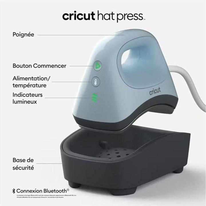 Actual product image Cricut Transfer Press Hat Press