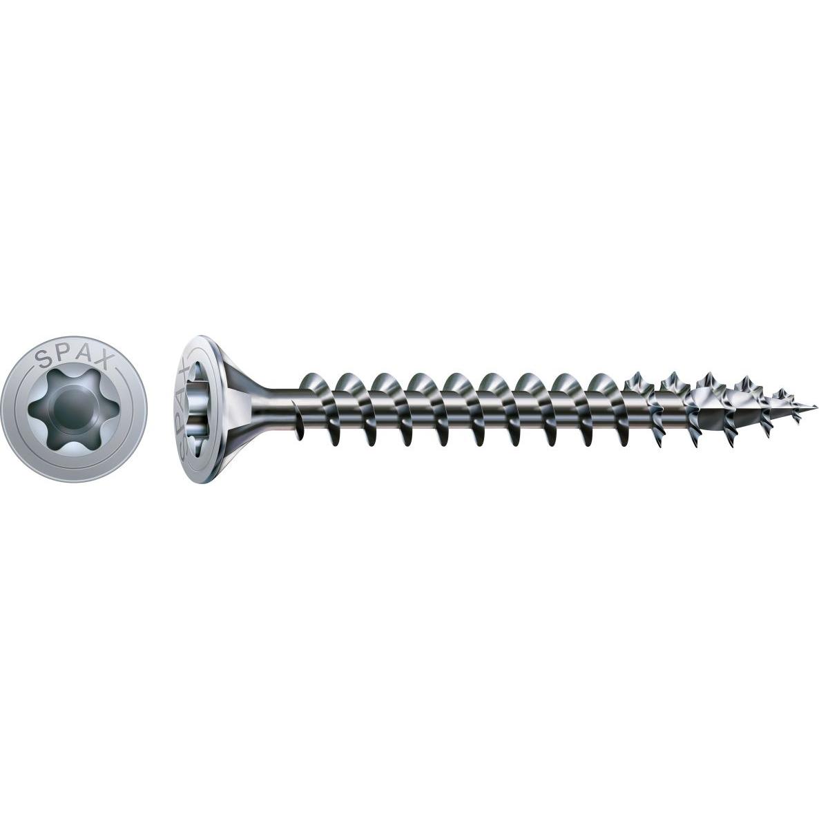 Spax, Schrauben, Schraube R 88091 Senkkopf/T-STAR 4,5 x 35/29-T20 Stahl WIROX (200 Schrauben pro Stück)