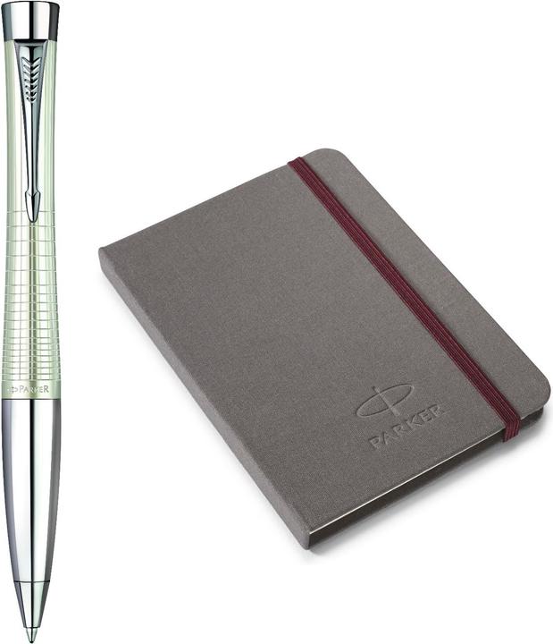 Actual product image Parker Pen Urban Premium Pearl Metal Chiselled C.C.