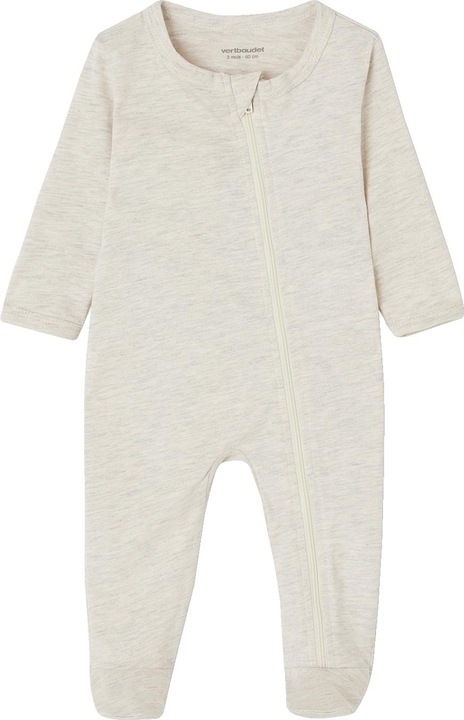 Image du produit Vertbaudet 3er-Pack Baby Strampler mit Reissverschluss BASICS (56)