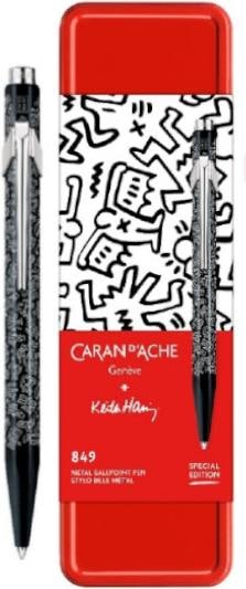 Produktbild Caran d'Ache 849 Keith Haring Sonderedition (Schwarz, Weiss, 1 x)