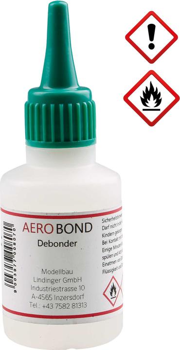 Image du produit Lukschitz colle de seconde nettoyant debonder 50ml (50 ml)