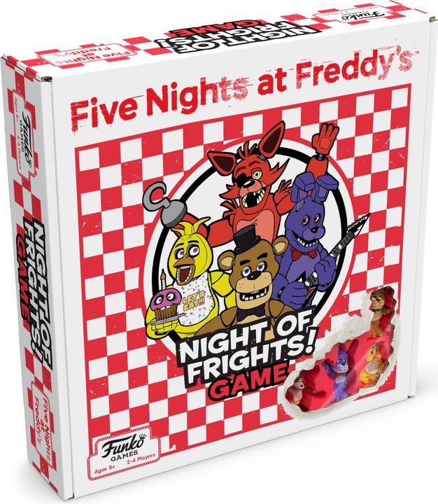 Actual product image Funko Five Nights at Freddy's board game Night of Frights (German)