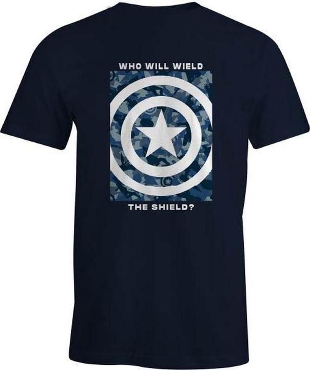 Produktbild Captain America Who Will Wield The Shield? TShirt (L)