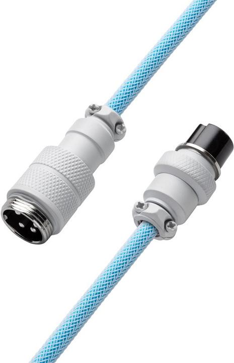 Image du produit CableMod Câble USB-C vers USB type A pour clavier Pro Coiled, Blueberry Cheesecake (1.50 m, USB 2.0)