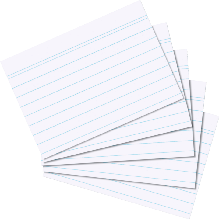 Actual product image Herlitz Index cards (A7, 170 g/m², 100 x)