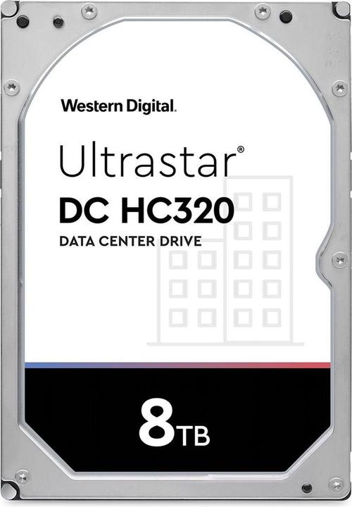 Immagine prodotto WD Ultrastar DC HC3208TB HDD SATA Ultra 4KN SE DC HC320 3.5 pollici B (8 TB, 3.5", CMR)