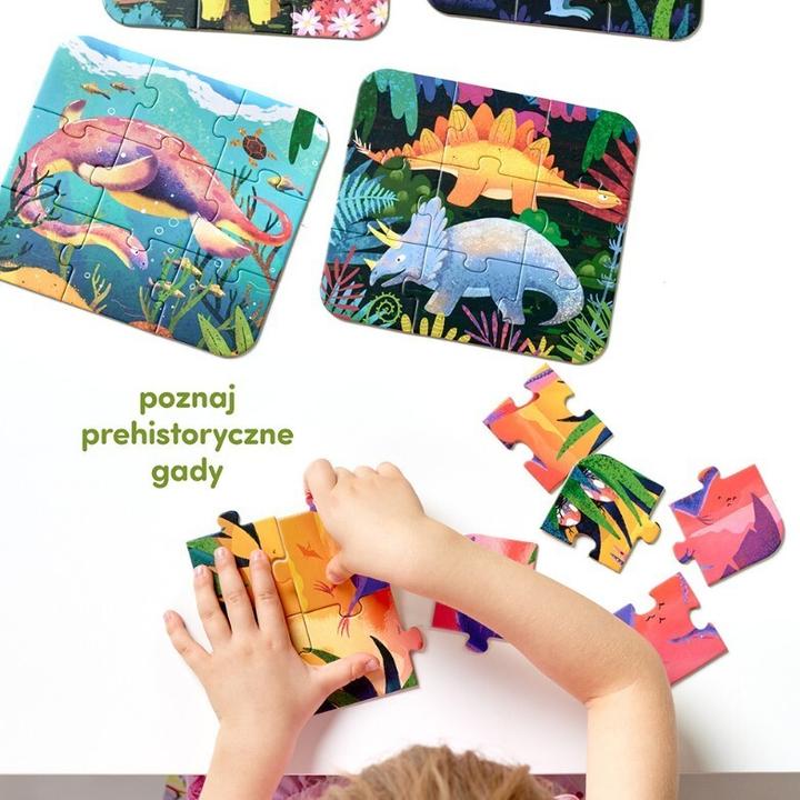 Produktbild Czuczu Puzzle - Fantastische Dinosaurier (9 Teile)