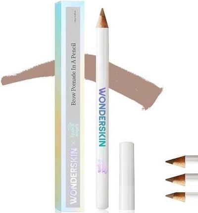 Wonderskin Augenbrauenstift - Anspitzbarer Brauenstift für natürlich aussehende Brauen