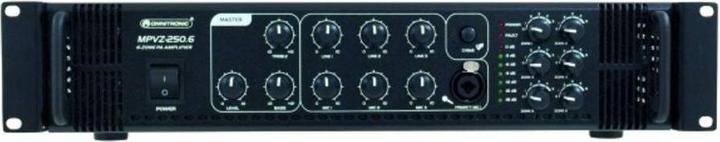 Produktbild Omnitronic MPVZ250.6 Mischverstärker (Verstärker)