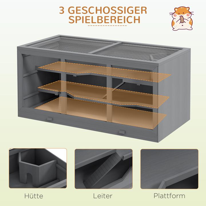 Image du produit PawHut Cage de hamster
