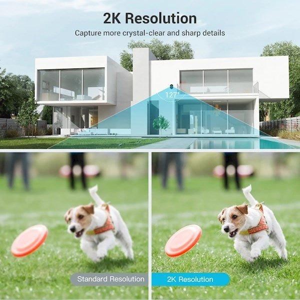 Produktbild Blurams Wireless outdoor IP camera with solar panel A11C