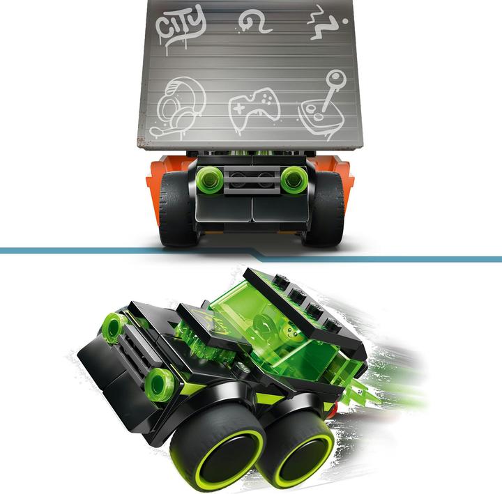 Image du produit LEGO Coole Flitzer – Gaming-Rennauto (60484, LEGO City)