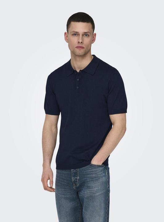 Actual product image Only & Sons Knitted polo shirt (XS)