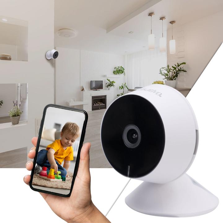 Immagine prodotto Casativo Telecamera di sorveglianza IP Full HD, visione notturna intelligente a infrarossi (1920 x 1080 Pixels)