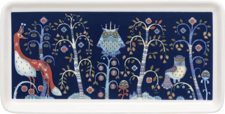 Produktbild Iittala Taika Teller rechteckig Blau (1 x)