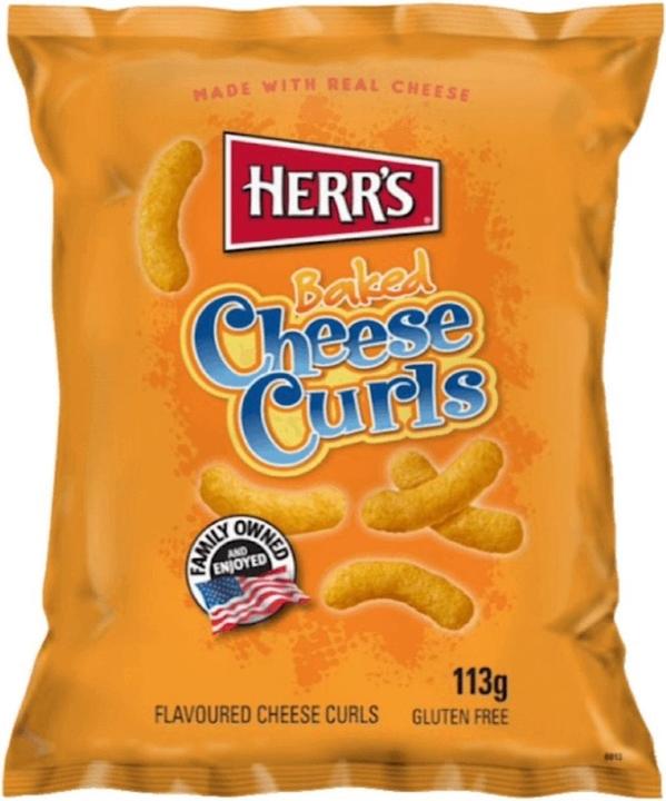 Produktbild Herr's Baked Cheese Curls 113g (113 g, 1 Stk.)