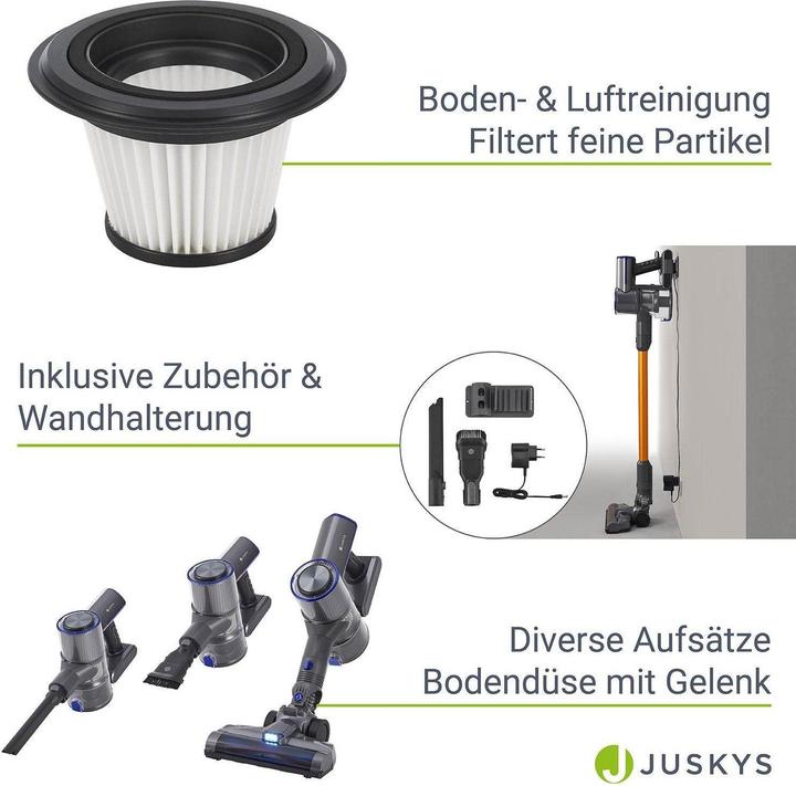 Produktbild Juskys Akkustaubsauger VC2101