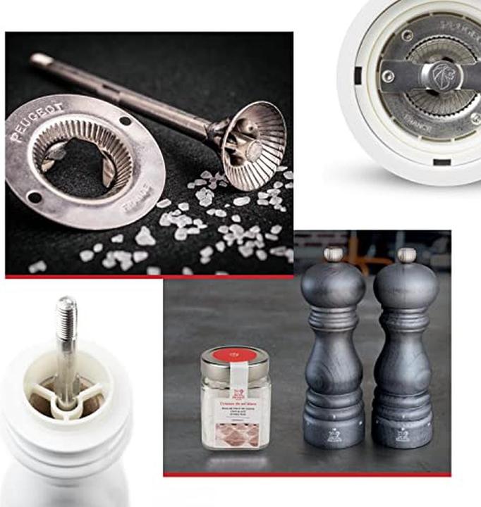 Productafbeelding Peugeot Paris Zoutmolen 30 cm - wit - u'Select - Zirlion maalwerk (Zeezout, Zout)