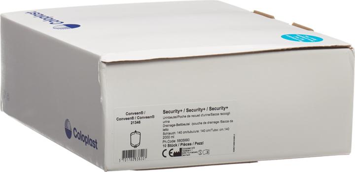Immagine prodotto Conveen Security Plus sacca notturna non sterile 2000 ml, 10 pezzi