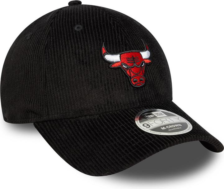 Produktbild New Era 9Forty M-Crown Cap - Kord Chicago Bulls Schwarz (M)