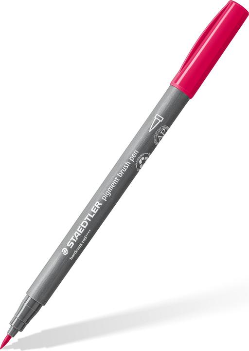 Produktbild Staedtler Fasermaler mit Pinselspitze (Pastel Colours, 12 x)