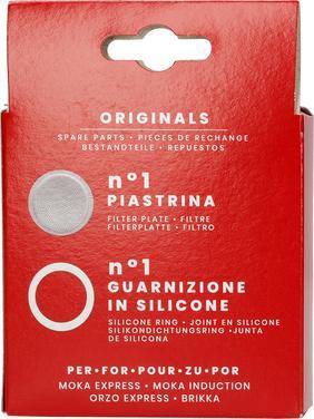 Actual product image Bialetti Sealing rings & filter plate 4 Ta