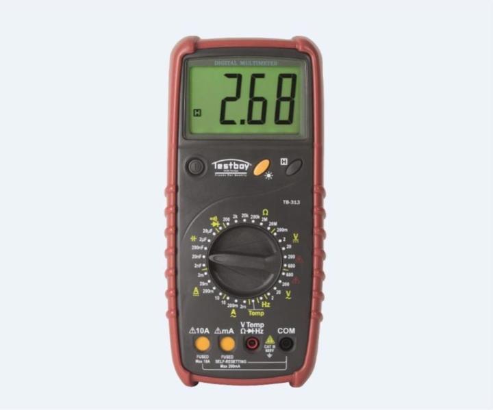 Image du produit Testboy Offre spéciale apprentis Multimètre portable numérique avec testeur de tension CAT III 600 V (offre (CAT III 600V)