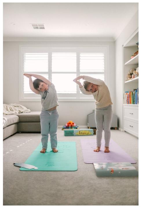 Immagine prodotto Buki tappetino yoga eco per bambini 61 x 150 cm verde