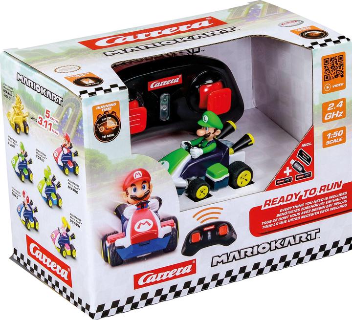 Image du produit Carrera Nintendo Luigi Mini 1:50 RC