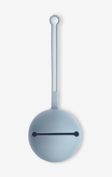 Actual product image Mushie Pacifier case Powder