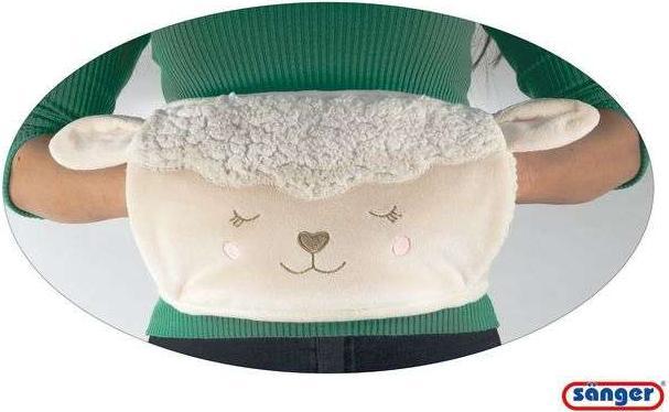 Actual product image Sänger SAENGER Waermeguertel 0.8l Onesize sheep (0.80 l, Bed flask with cover)