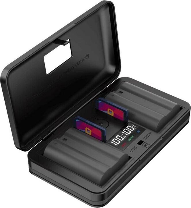 Actual product image McoPlus Duocharger USB Fujifilm NP-W235 SD (816027) (Camera battery charger)