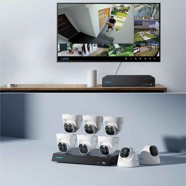 Image du produit Reolink NVS16- 8MD8 Système de sécurité 8 caméras (3840 x 2160 pixels)
