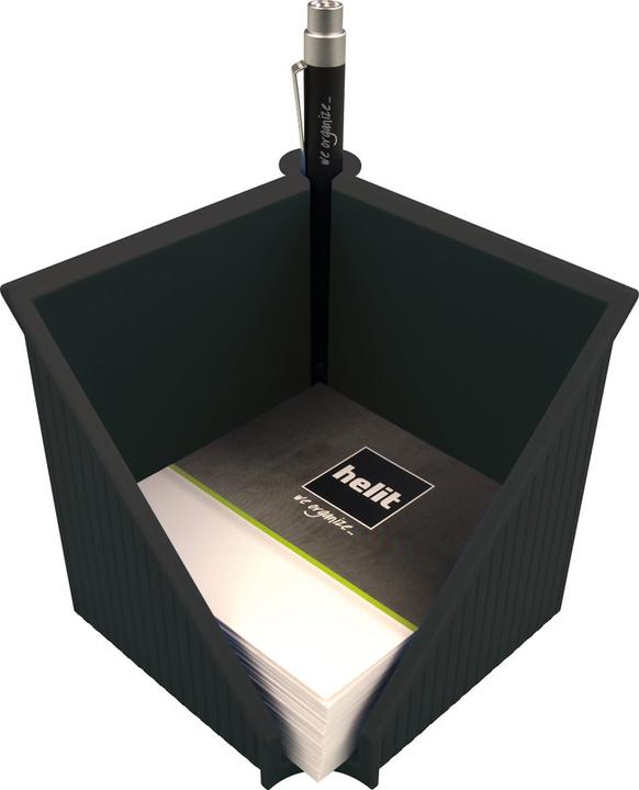 Actual product image Helit Note box the green cube line