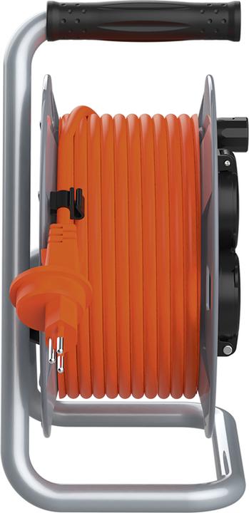 Image du produit Steffen Kunststoff Kabelrolle 3xT13 IP55 SteffenFLEX PUR 3x1mm² 40m gr/sw (40 m, 1 mm²² mm)