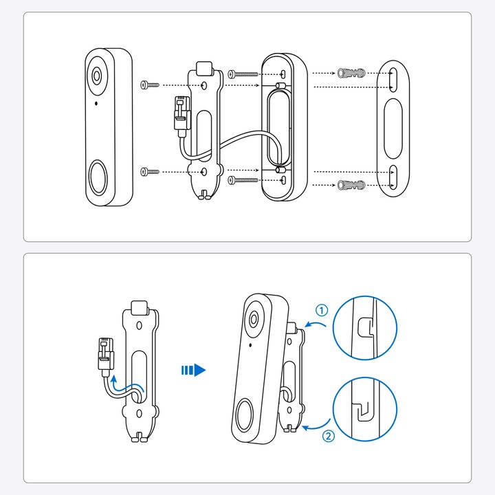 Image du produit Reolink Doorbell vidéo Wifi (Sans fil)