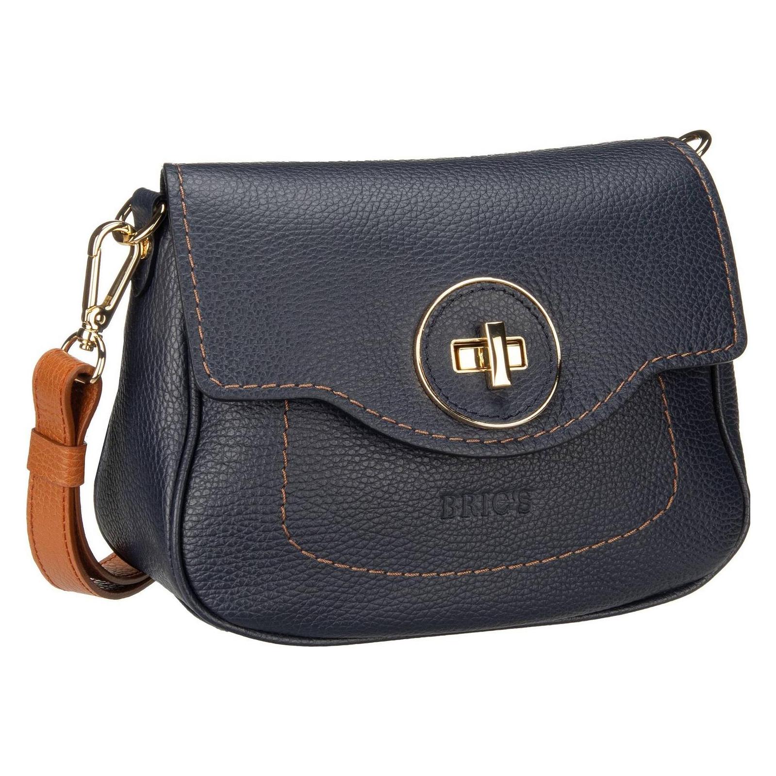 Brics, Damen, Handtasche, Bric's Saddle Bag Gondola Gardenia, Blau