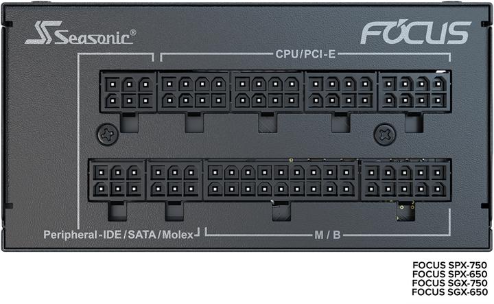 Produktbild Seasonic DUPLIKAT FOCUS SGX-650, 80+ Gold (650 W)