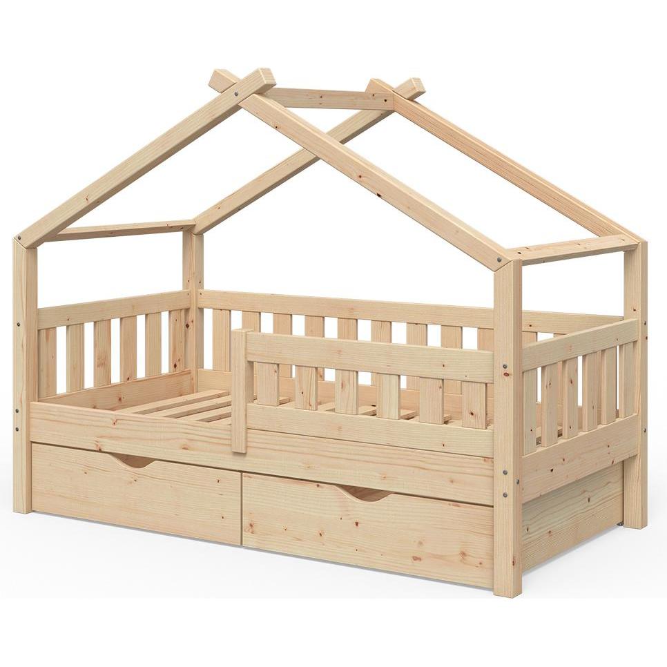 VitaliSpa, Kinderbett, Hausbett Design (80 x 160 cm)