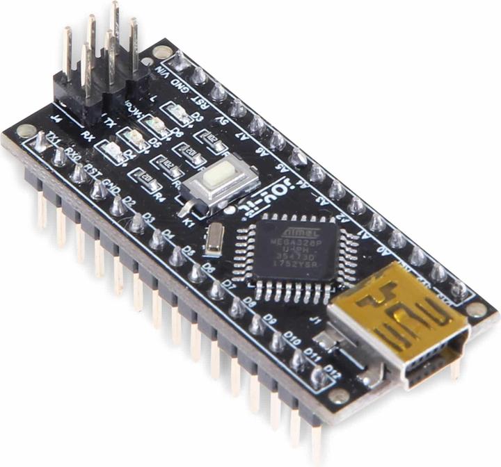 Immagine prodotto Joy-it ARD Nano V3 Scheda Nano compatibile con Arduino ATmega328 Mini-USB