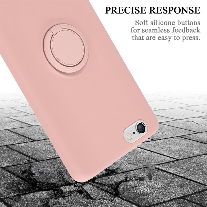 Actual product image Cadorabo TPU Liquid Ring Silicone Case Cover (Apple iPhone 6 Plus)