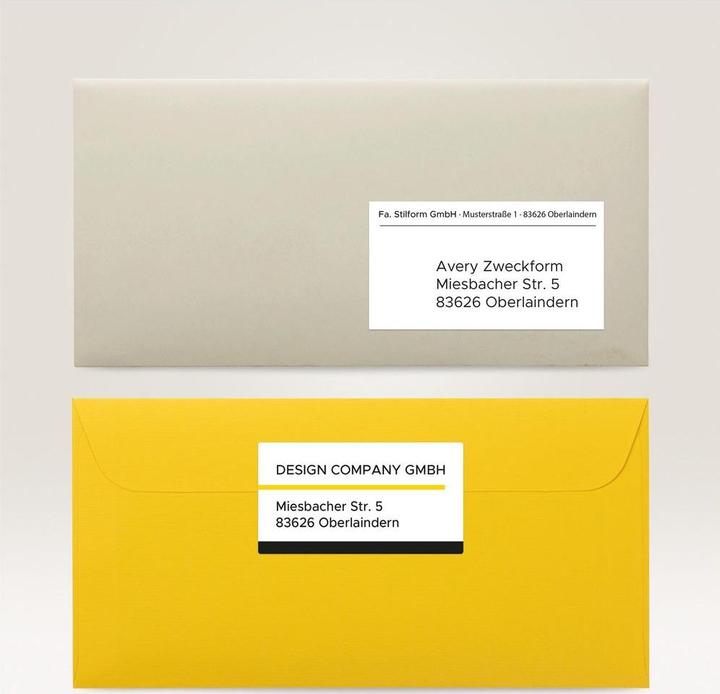 Actual product image Avery Universal Labels