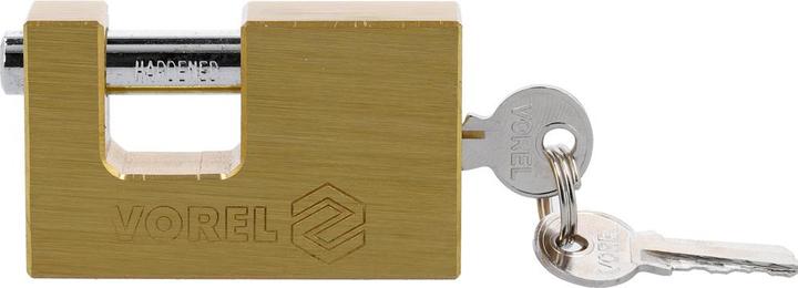 Actual product image Toya Padlock 65 mm pin brass 3 keys