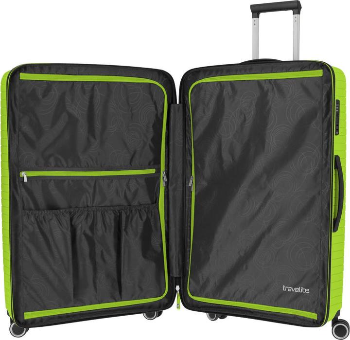 Immagine prodotto Travelite Set di valigie Orbita a 4 ruote 3 pezzi con piega elastica (208 l)