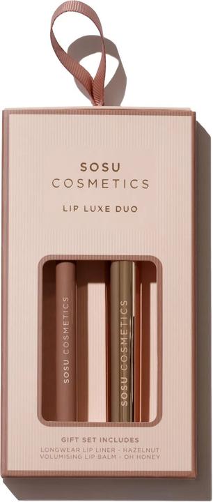 Sosu Cosmetics Lip Luxe Duo Nude Geschenkset (Nude)