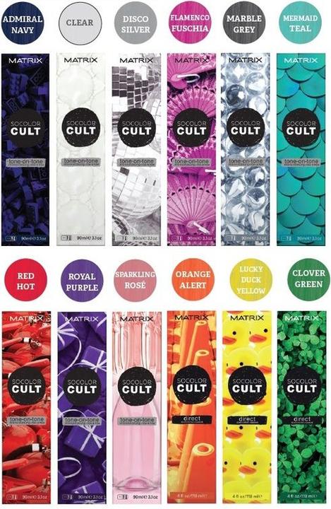 Actual product image Matrix Socolor Cult Demi Disco Silver 90ml (Disco Silver)