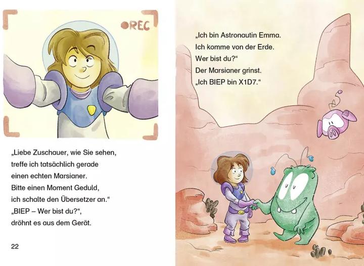 Produktbild Leselöwen 2. Klasse - Astronautengeschichten (Deutsch, Sandra Grimm, 2018)